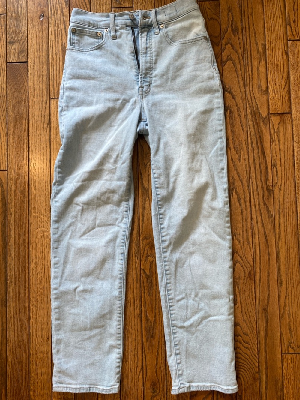 Madewell Light Wash the perfect vintage straight jean